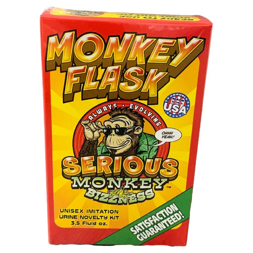 MONKEY FLASK 3.5OZ NOVELTY SYNTHETIC URINE