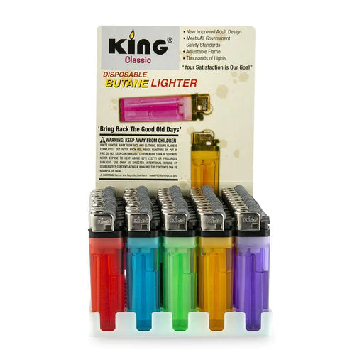 KING CLASSIC LIGHTER - 50CT BOX