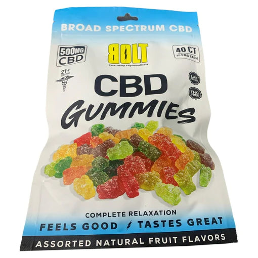 BOLT CBD GUMMIES 500MG