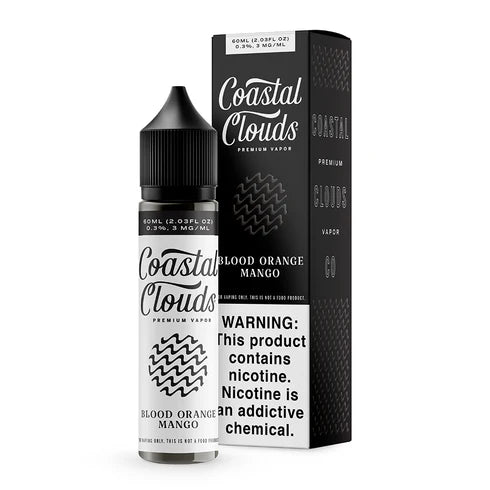 COASTAL CLOUDS E-LIQUID - 0MG (60ML)