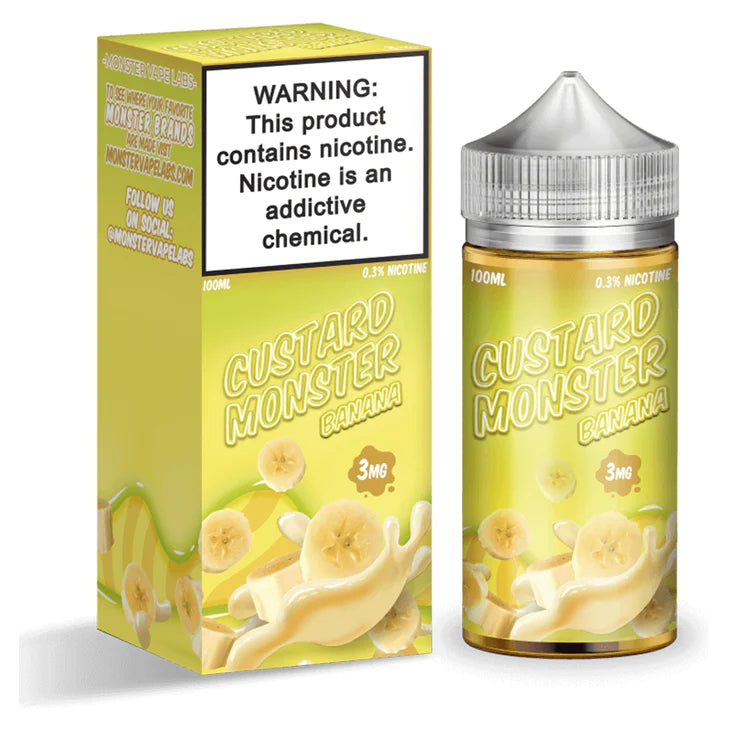 CUSTARD MONSTER E-LIQUID 3MG