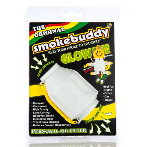 SMOKEBUDDY AIR FILTER - GLOW IN THE DARK EDITION