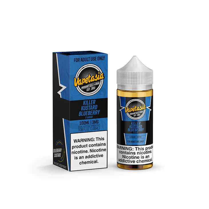 VAPETASIA KILLER KUSTARD 3MG