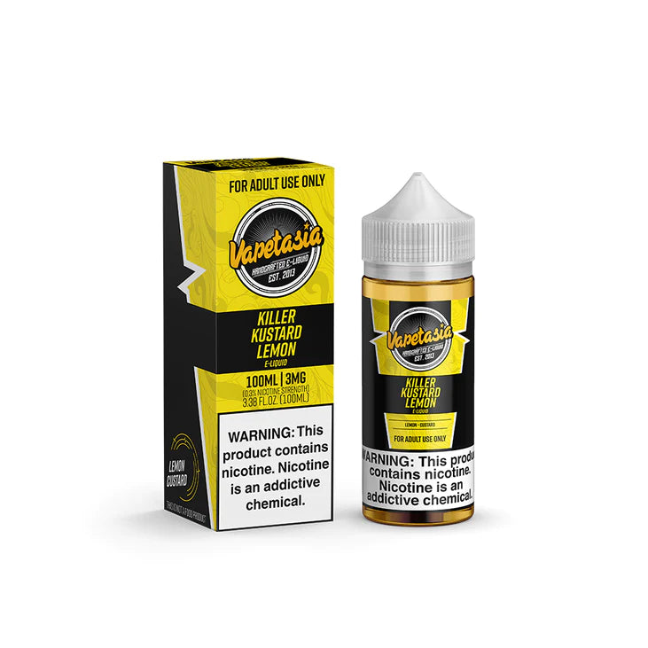 VAPETASIA KILLER KUSTARD 3MG