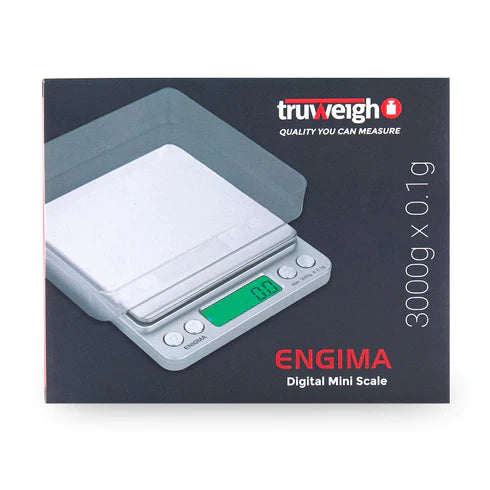 TRUWEIGH ENIGMA DIGITAL MINI SCALE - 3000G X 0.1G