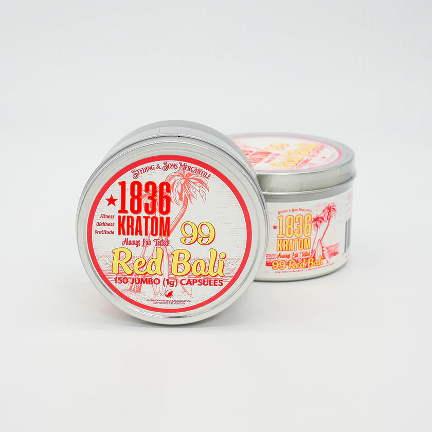 1836 KRATOM - 150CT JUMBO CAPSULE TIN