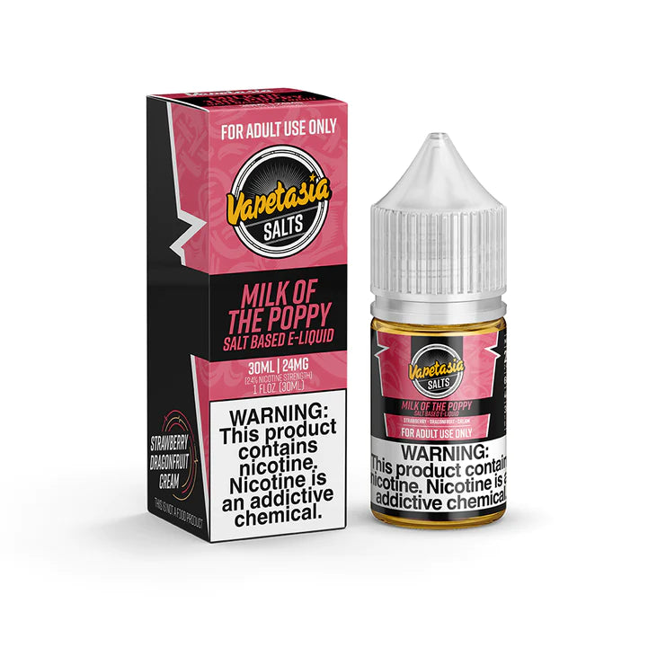 VAPETASIA SALT NIC 24MG (30ML)
