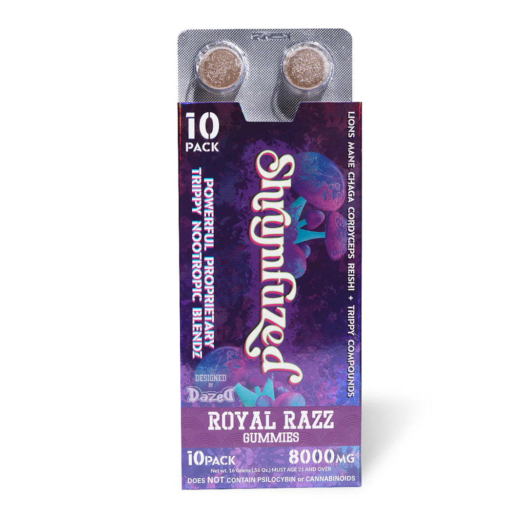 DAZED SHRUMFUZED GUMMIES 10PK 8000MG