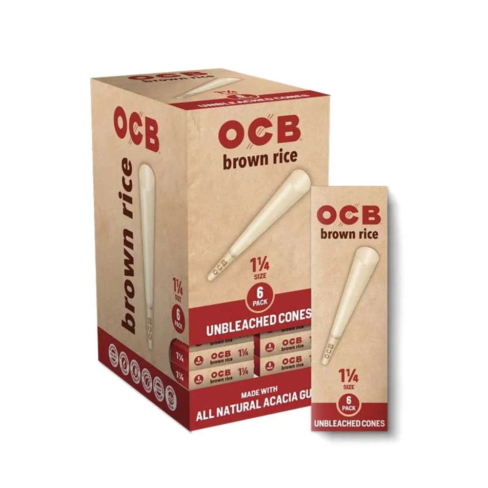 OCB BROWN RICE CONES