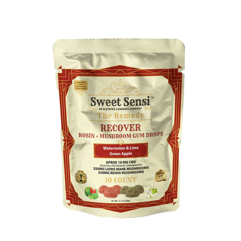 SWEET SENSI THE REMEDY GUM DROPS - 10CT