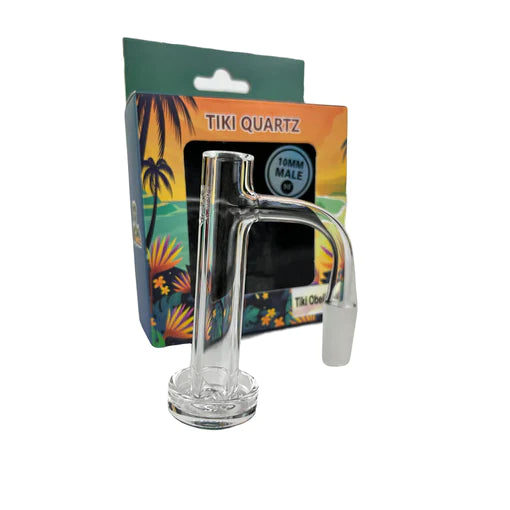 TIKI QUARTZ 14MM OBELISK BANGER (90-DEGREE)