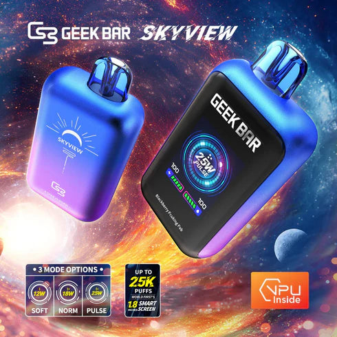 Geek Bar Skyview 25K Disposable, 5CT