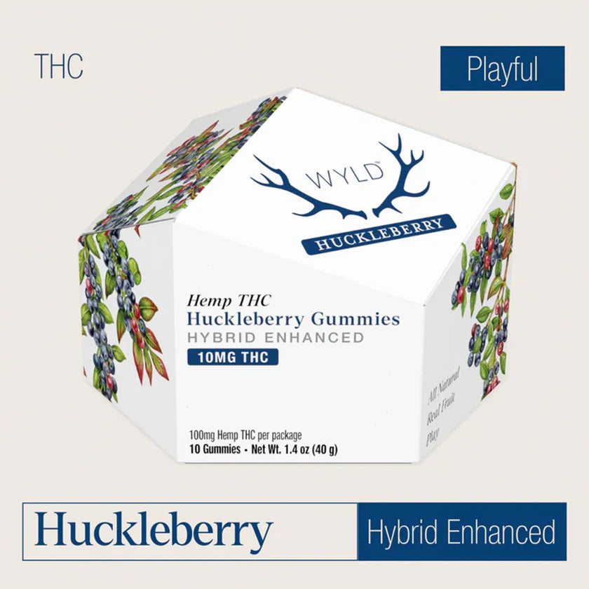 WYLD HEMP D9 GUMMIES 10CT 100MG