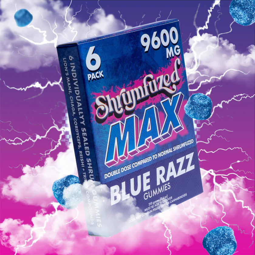 DAZED SHRUMFUZED MAX 6CT GUMMIES 1600MG