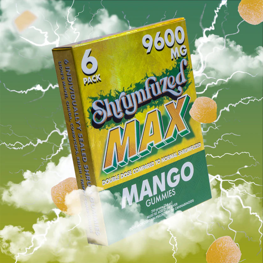DAZED SHRUMFUZED MAX 6CT GUMMIES 1600MG
