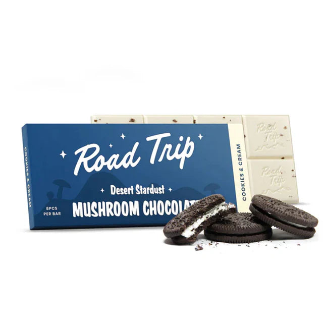 ROAD TRIP DESERT STARDUST MUSHROOM CHOCOLATE