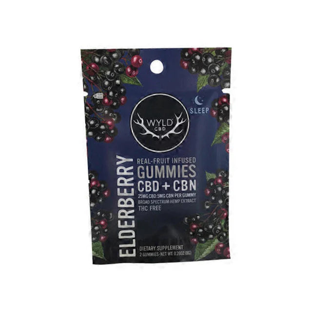 WYLD 5:1 CBD:CBN GUMMIES 50MG 2CT