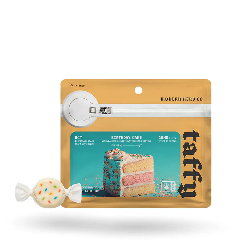 MODERN HERB CO LIVE RESIN D9 TAFFY 5CT