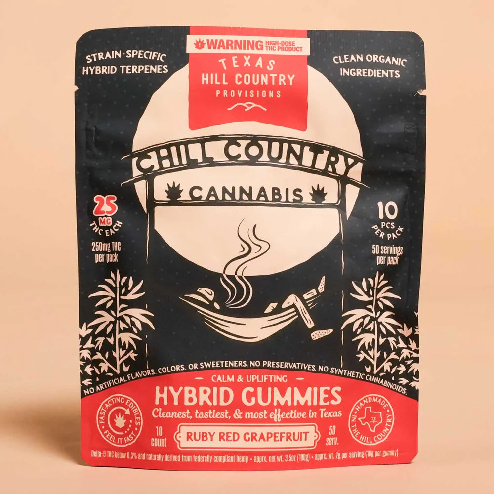 CHILL COUNTRY 25MG GUMMIES 10CT