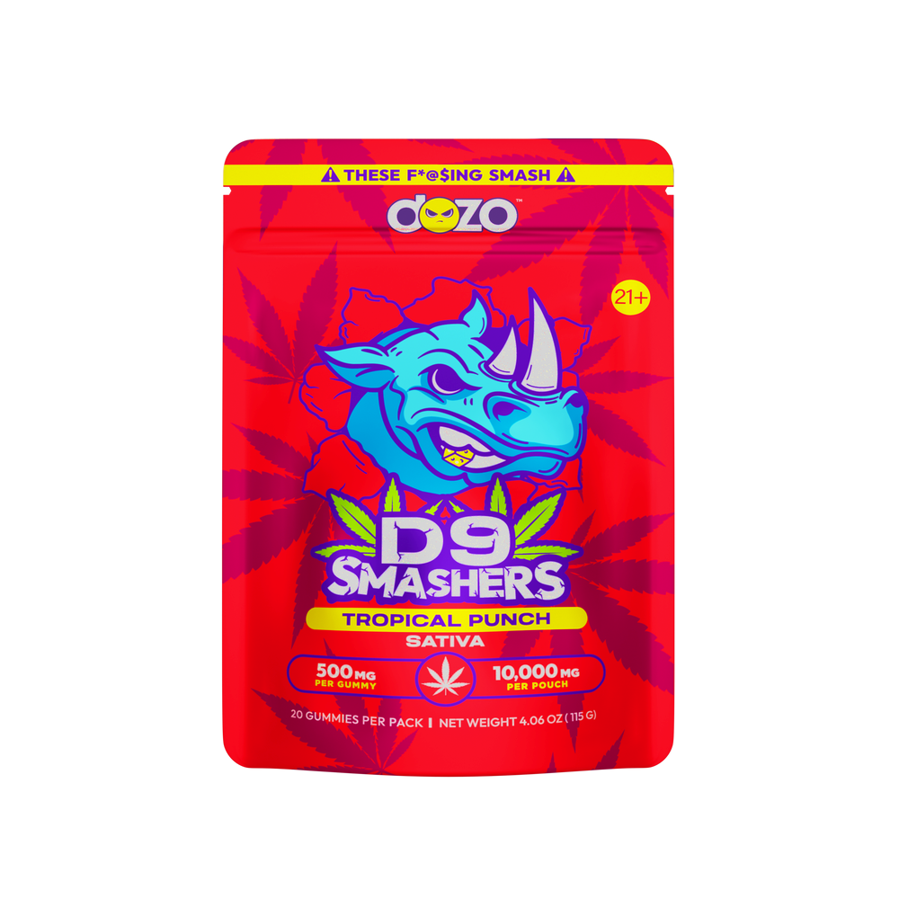 Dozo D9 Smashers, 10000mg 5CT