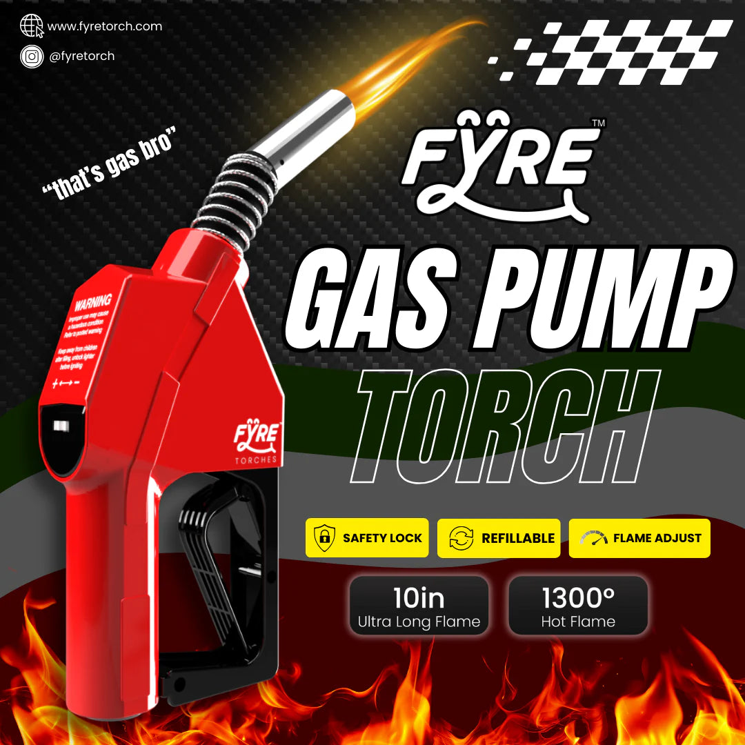 FYRE GAS PUMP TORCH LIGHTER