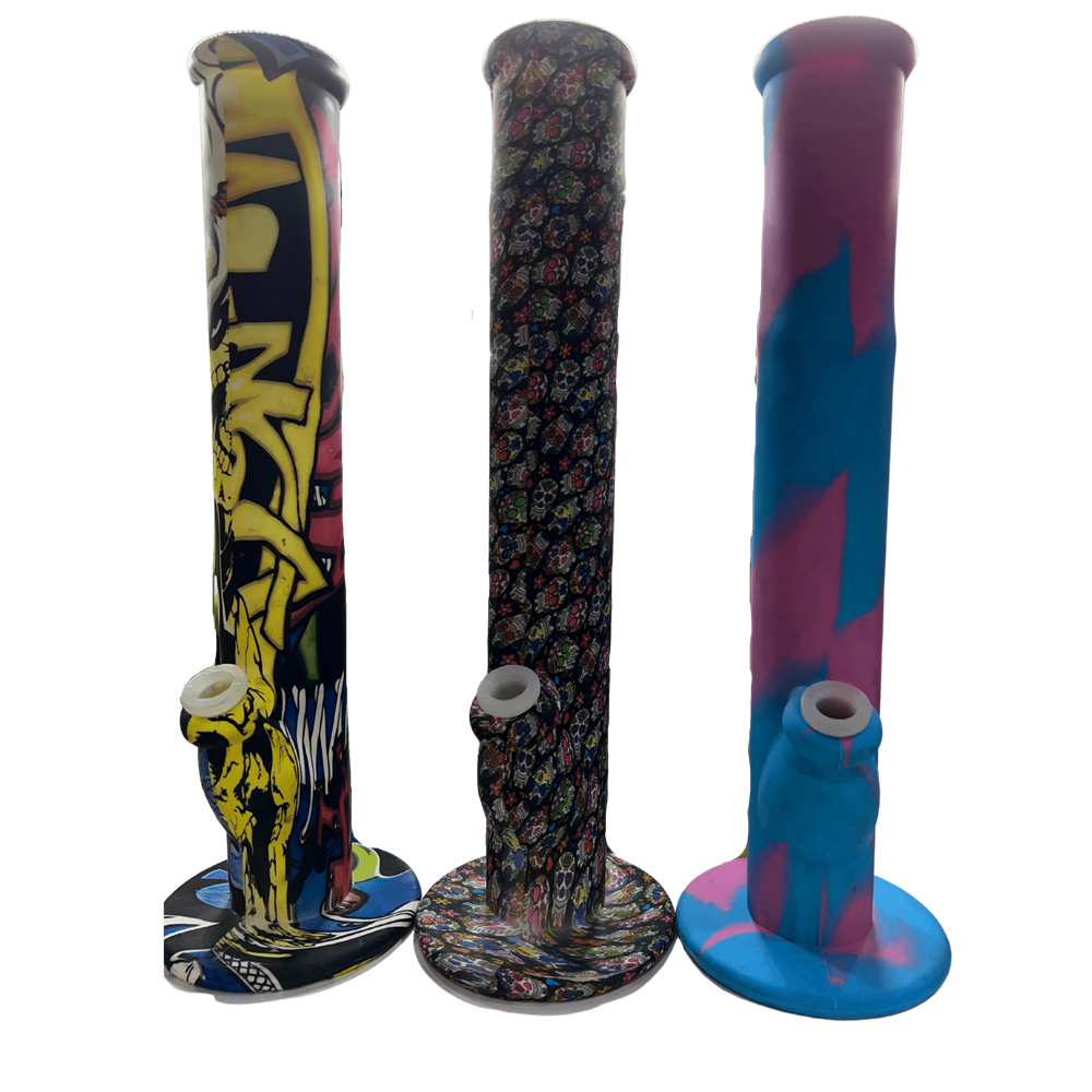 Silicone Straight Water Pipe
