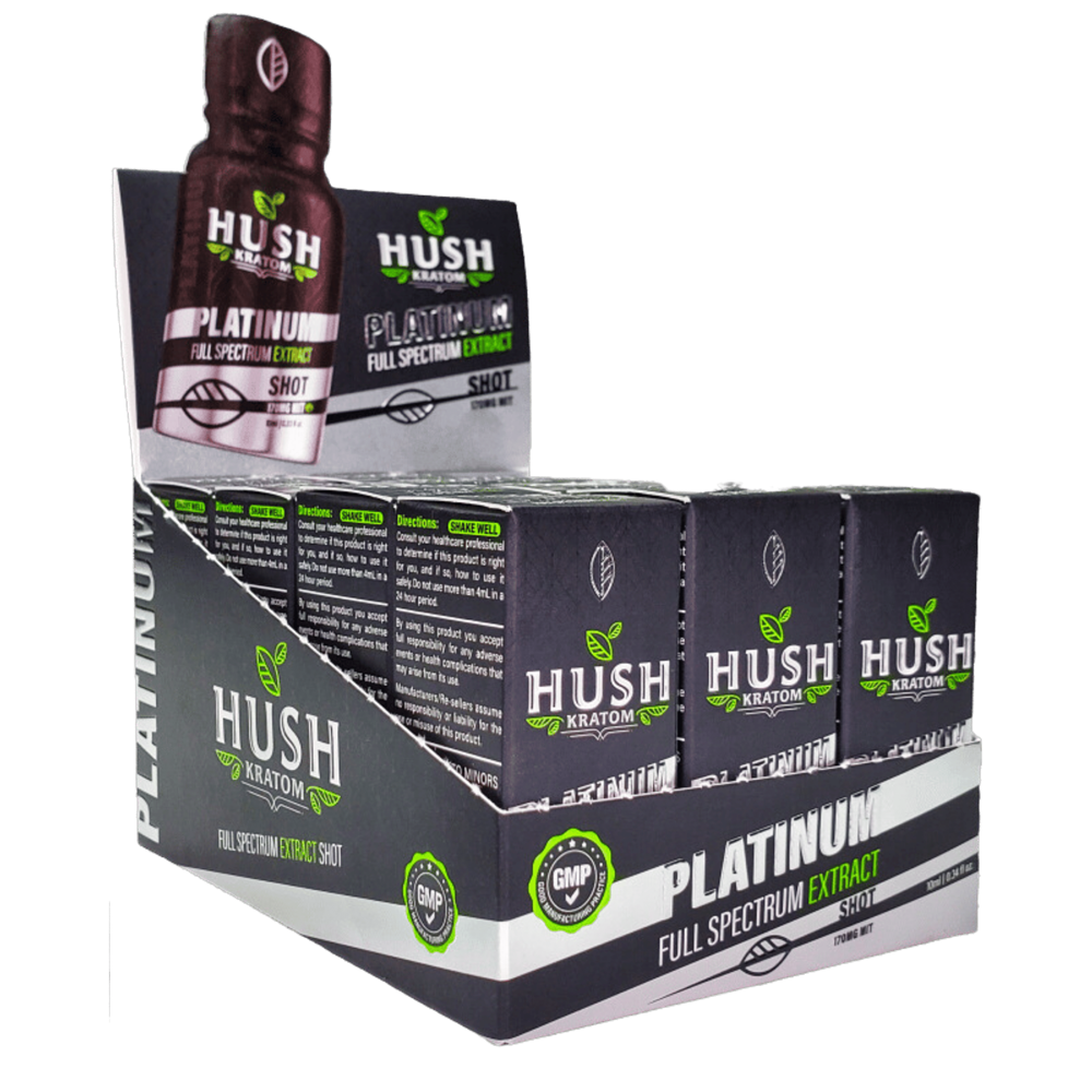 Hush Kratom Shot, 10ml