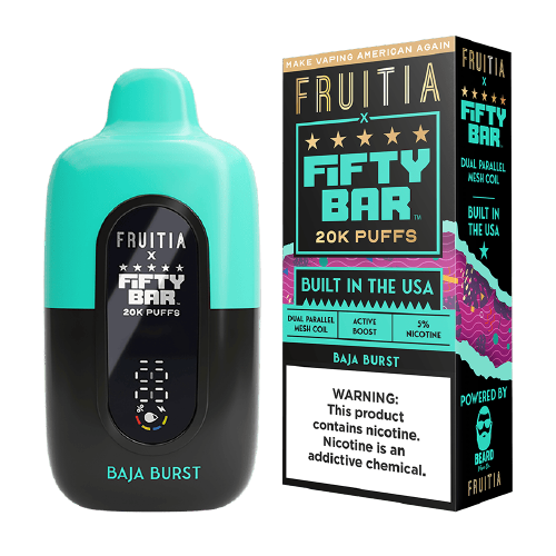 Fifty Bar Fruitia 20k 5pk