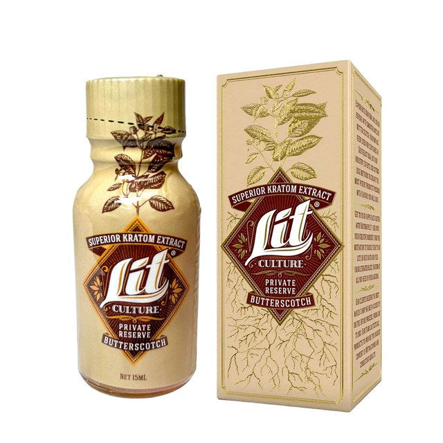 Lit Culture Kratom Extract Liquid Shot, 15ml 12CT