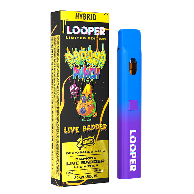 Looper Live Badder Limited Edition Disposable, 2g 5 Pack