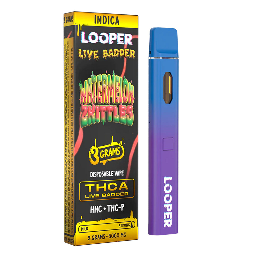 LOOPER THCA LIVE BADDER 3G DISPOSABLE 5ct