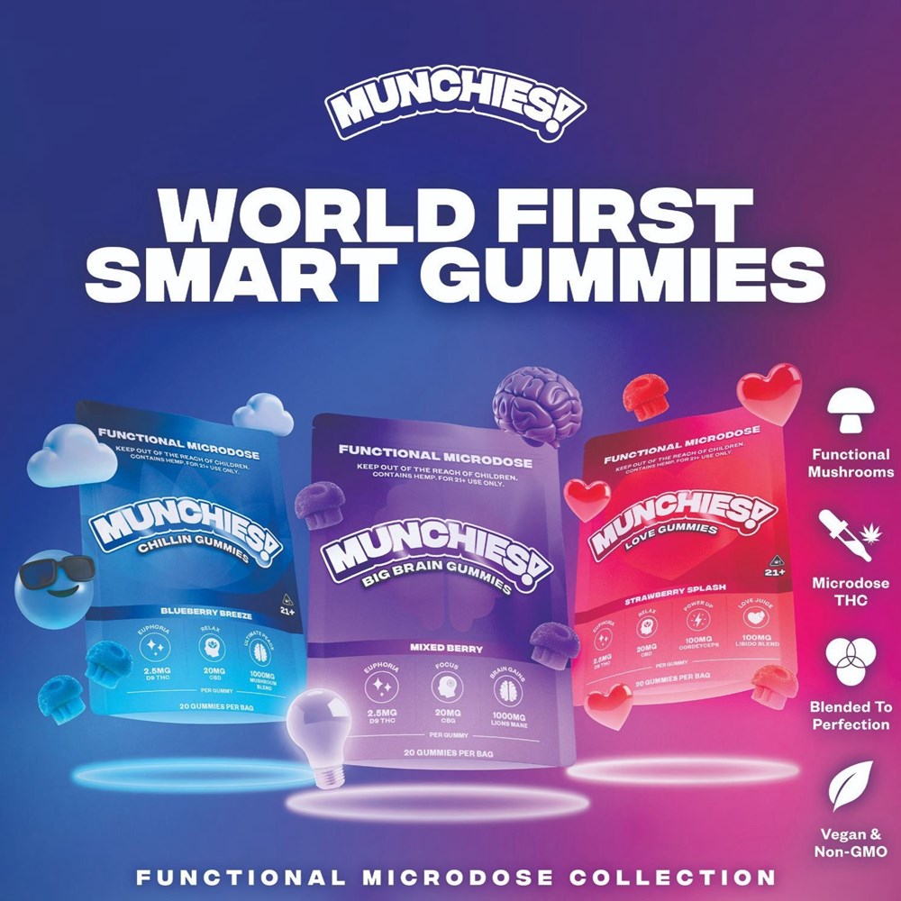 Munchies Functional Microdose Gummies 5ct