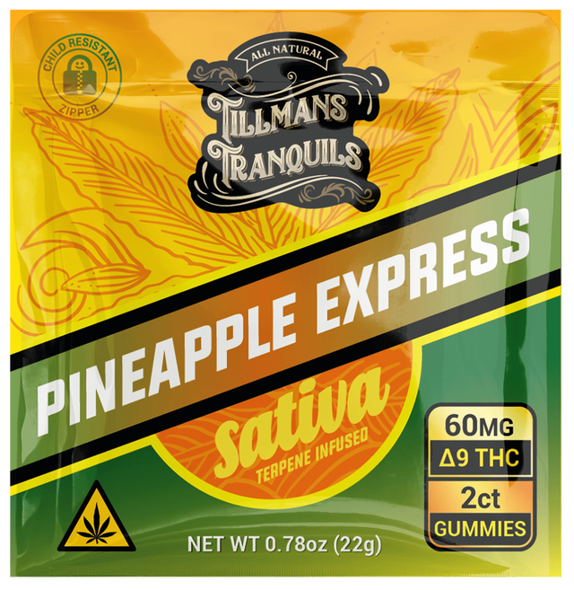 TILLMANS D9 THC 60MG 2CT GIMMIES 20PK