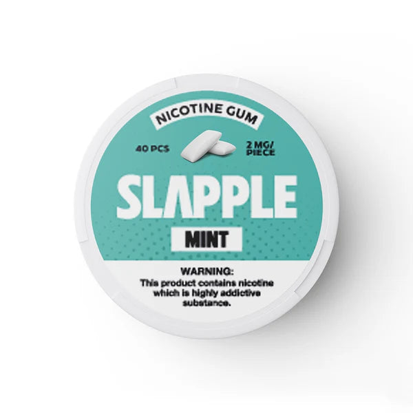 SLAPPLE NICOTINE GUM 2MG 40pcs 5CT