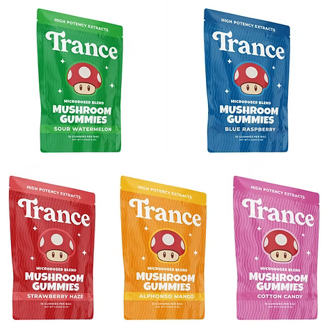 TRANCE MUSHROOM GUMMIES 10PK GUMMIES