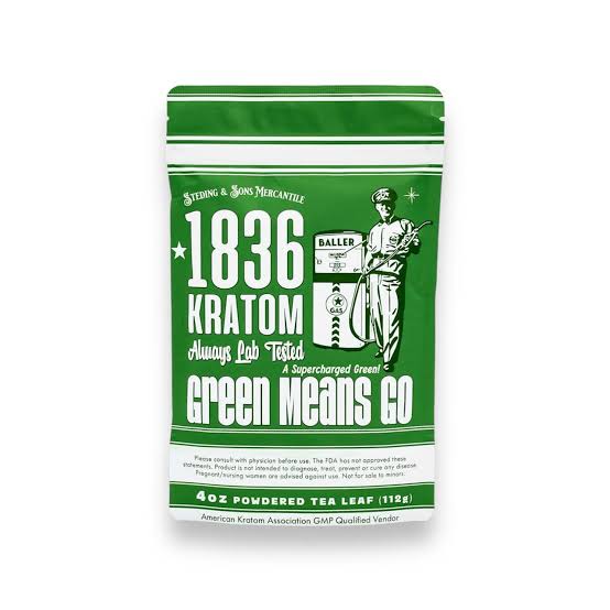 1836 KRATOM -1OZ POWDERED LEAF
