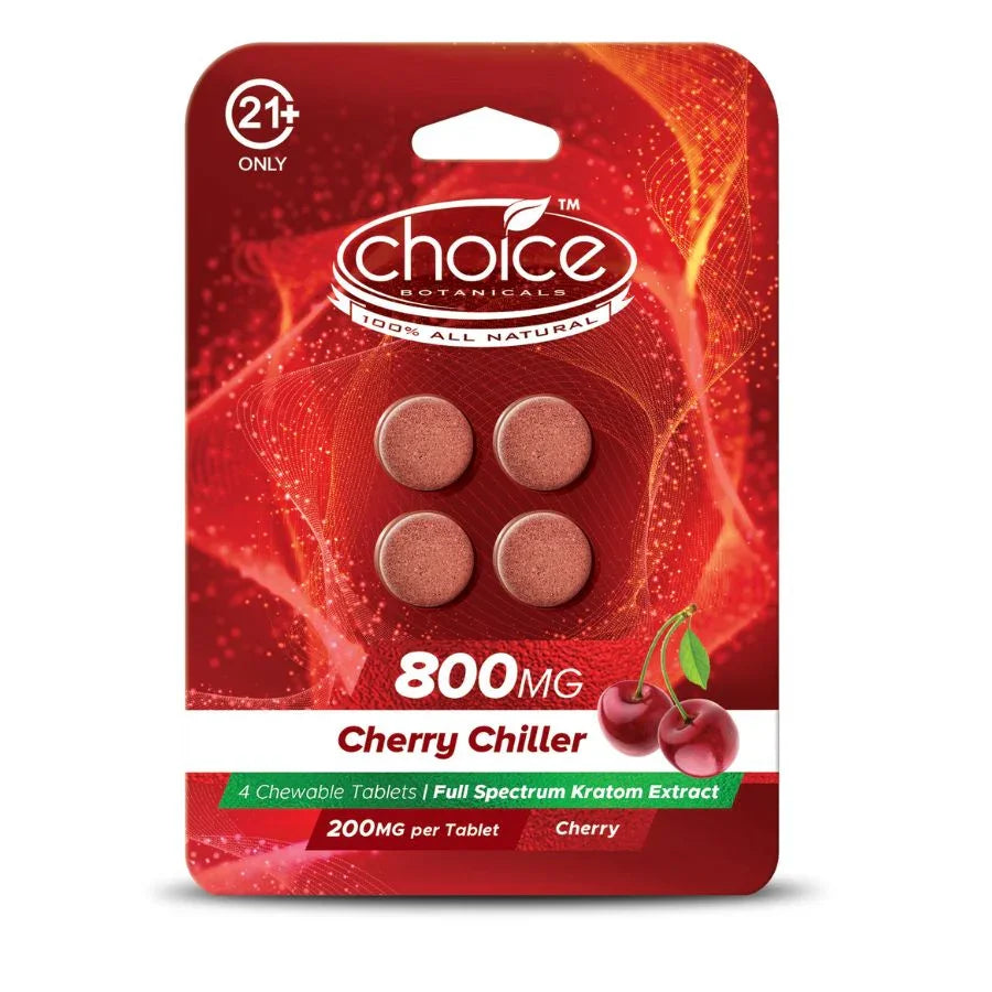 CHOICE KRATOM EXTRACT 800MG 4CT TABLETS 10CT
