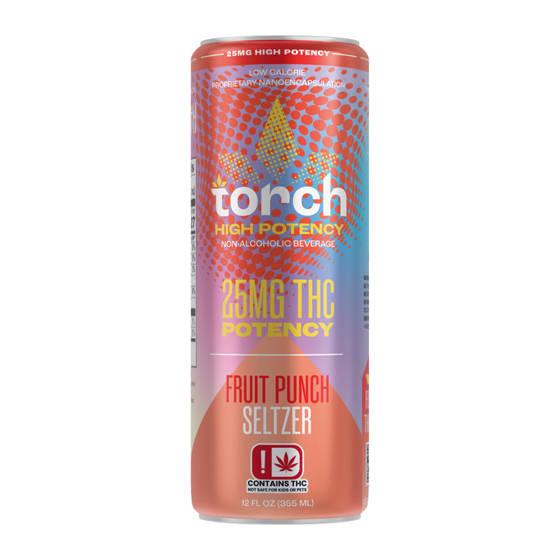 TORCH DRINK HIGH POTANCY 25MG THC SELTZER 24CT
